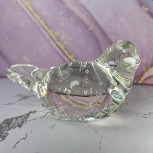 Glass Bird Controlled Bubbles